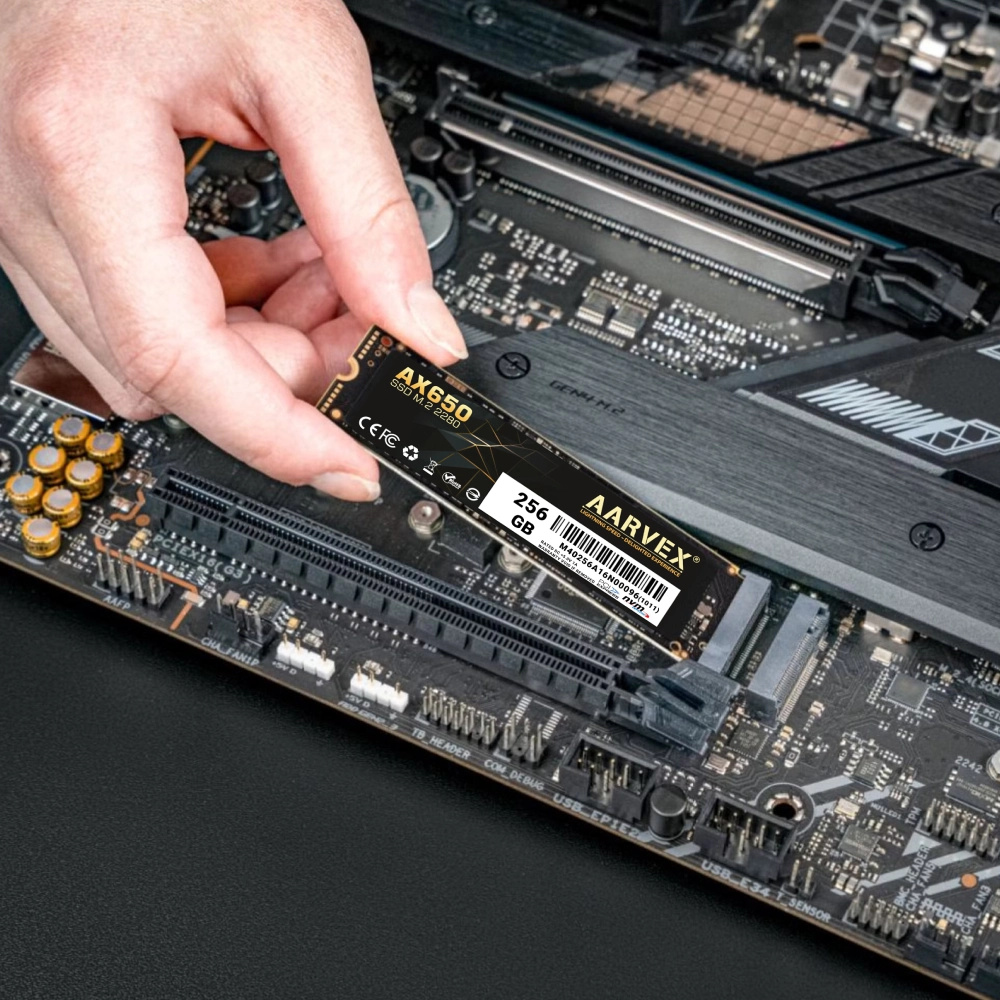 Aarvex Internal SSD 256GB NVMe 2280 (AX650) view 3